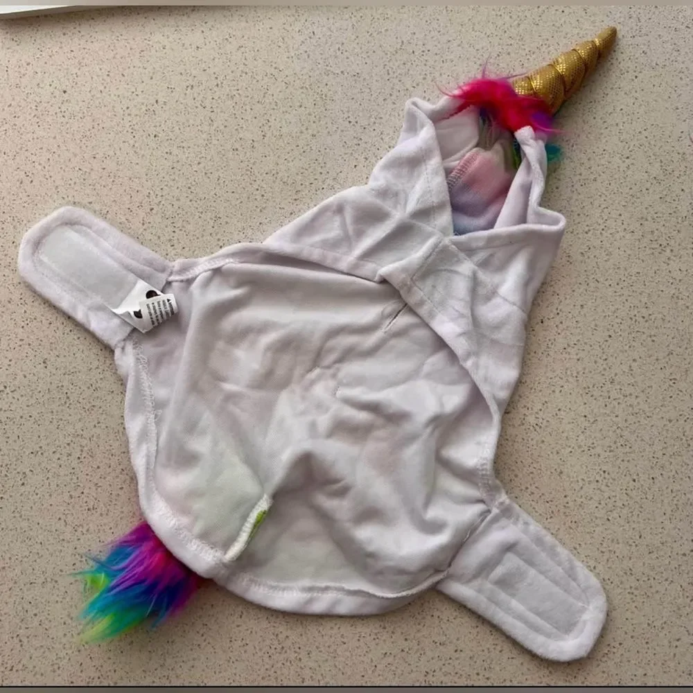 Winged Sparkle Unicorn Dog Halloween Costume XS/S